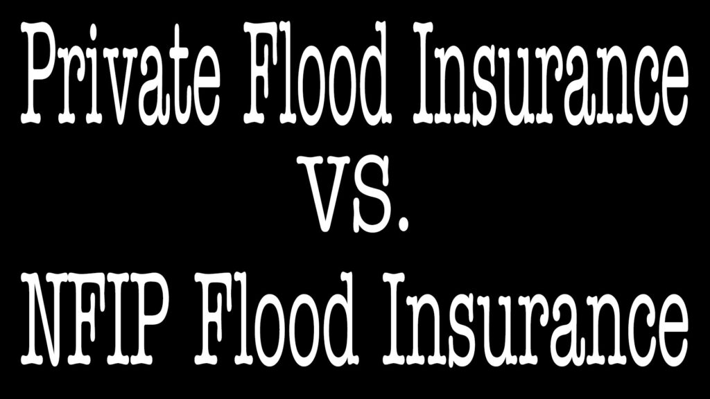 Private Flood Insurance vs. NFIP - ALLCHOICE Insurance - North Carolina
