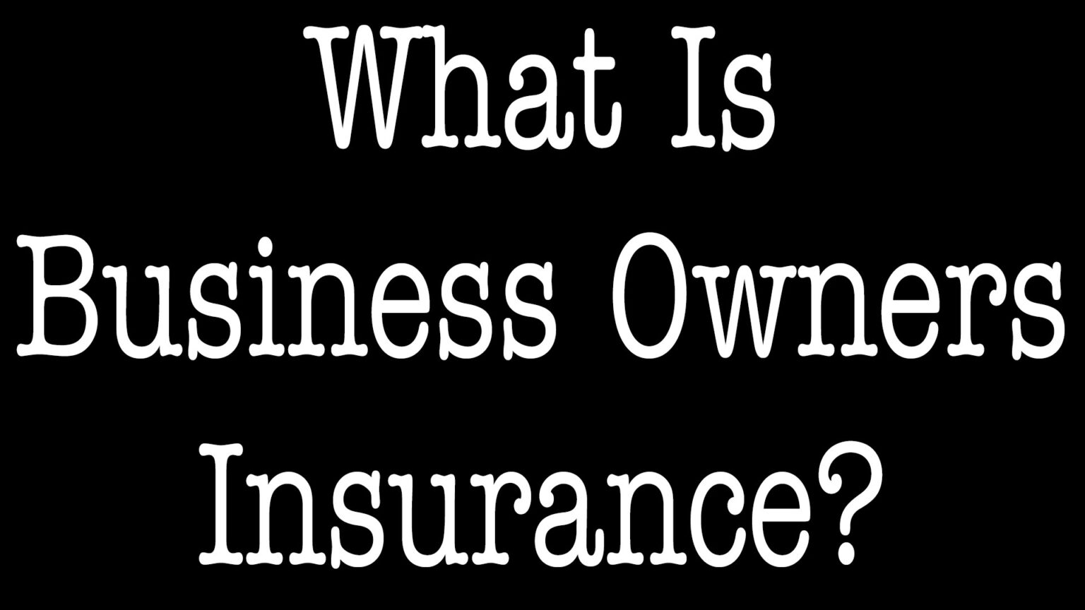 What Is Business Owners Insurance? ALLCHOICE Insurance
