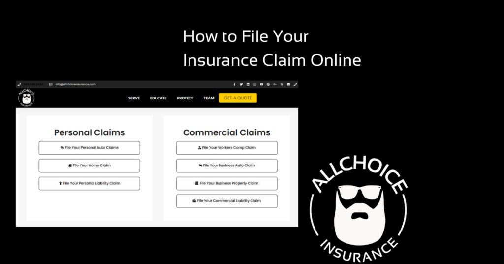 ALLCHOICE Insurance Blog News How to File Your Insurance Claim Online